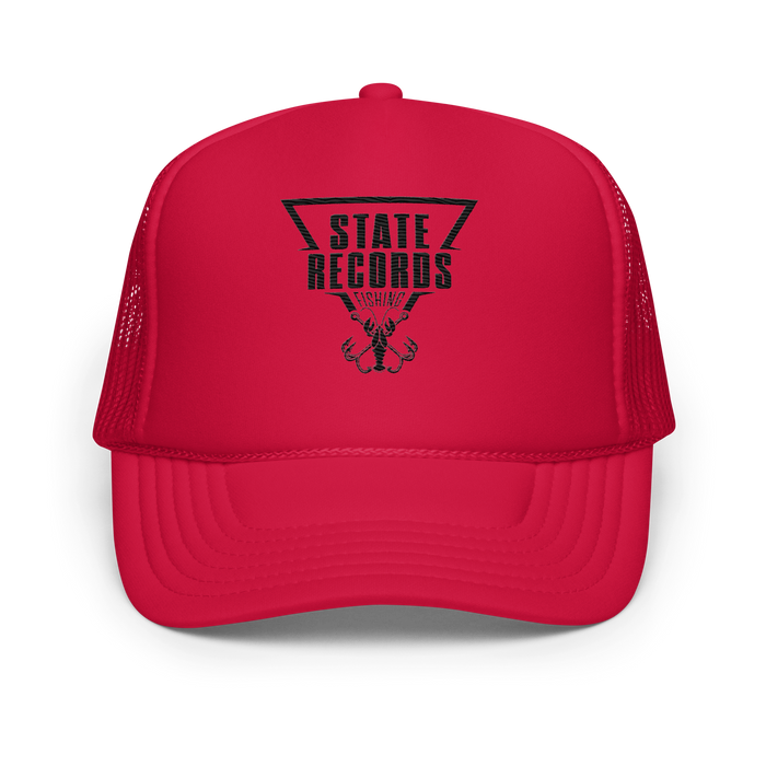 State Records Trucker Hat (Red and Red/White/Blue)