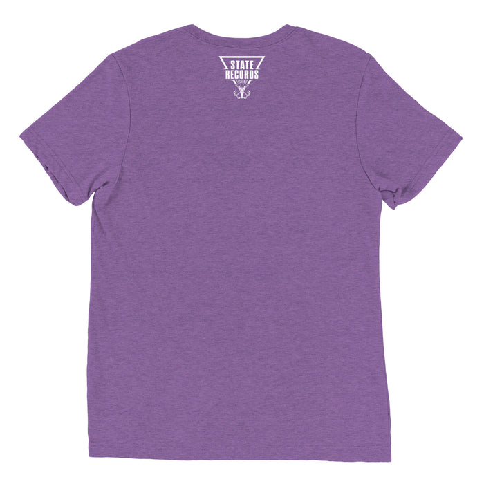 Men's Goliath Grouper Short Sleeve Tee (Black/Purple/Forest Green)